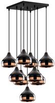 Opviq Yildo 6893 892OPV1893, E27, 9 x 40 W, aukso/juoda