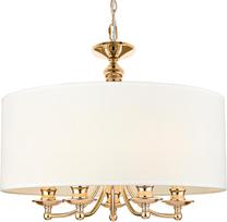 CosmoLight Abu Dhabi P05896AU-WH, E14, 5 x 40 W, baltas