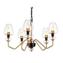 Elstead Lighting Armand 5, E14, 5 x 40 W, skaidrus