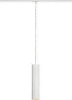 SLV Enola B PD-1 pendant, GU10, 1 x 50 W, baltas