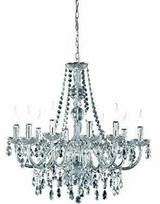 Trio Luster R1170-00, E14, 10 x 40 W, skaidrus