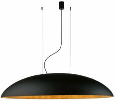 Nowodvorski Canoe 7926, E27, 5 x 40 W, aukso/juoda sp.