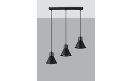 Sollux Lighting Taleja 3, ES111, 3 x 60 W, juodas