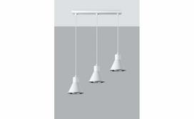 Sollux Taleja 3, ES111, 3 x 60 W, baltas