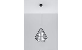 Sollux Lighting Demi Diamond 10516424, E27, 1 x 60 W, juoda sp.
