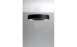 Sollux Saturno 90 SL.0796, E27, 8 x 60 W, juodas