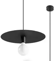 Sollux Flavio SL.0853, E27, 1 x 60 W, juodas