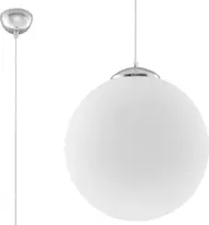 Sollux Ugo 30 SL.0264, E27, 1 x 60 W, balta/chromas