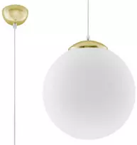 Sollux Ugo 30 SL.0716, E27, 1 x 60 W, balta/auksinė