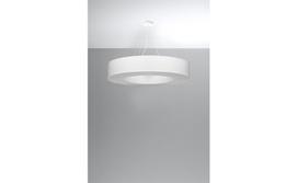 Sollux Saturno 90 SL.0795, E27, 8 x 60 W, baltas