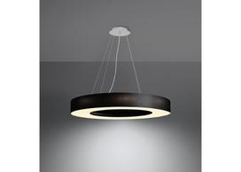 Sollux Lighting Saturno Slim 70 SL.0754, E27, 6 x 60 W, juodas
