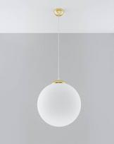 Sollux Ugo 40 SL.0717, E27, 1 x 60 W, balta/auksinė