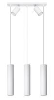 SOLLUX RING 3, GU10, 5 x 40 W, baltas