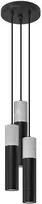 Sollux Borgio 3P SL.1081, GU10, 3 x 40 W, juodas