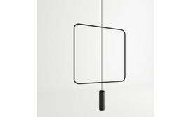 Thoro Lighting Rana 1 TH.018CZ, GU10, 1 x 40 W, juodas