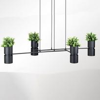 Thoro Lighting Kukkia TH.004CZ, ES111 / GU10, 4 x 40 W, juodas