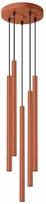 Sollux PASTELO 5P, G9, 5 x 8 W, raudona ochra