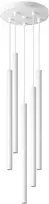 Sollux Pastelo SL.1175, G9, 5 x 8 W, baltas