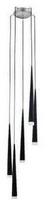 Azzardo Stylo 5 AZ0119, G9, 5 x 40 W, juodas
