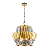 kristolinis sviestuvas - Milagro Donna ML0415, E14, 12 x 40 W, skaidri sp./aukso sp. - 1 nuotrauka