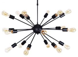 Azzardo Orbit AZ1657, E27, 18 x 60 W, juodas