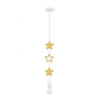 Candellux Lighting Stars, E27, 1 x 20 W, geltona/balta