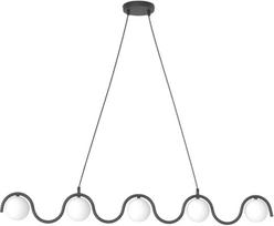 Emibig Sinus 1582/5, G9, 5 x 8 W, balta sp.