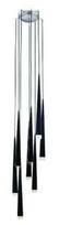 AZzardo Stylo 8 AZ0161, G9, 8 x 40 W, juodas