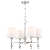 Cosmo Light Austin, E27, 4 x 40 W, balta sp.