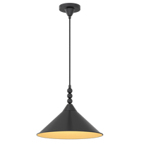 CosmoLight Ashford P01517BK, E27, 1 x 40 W, juodas