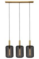 Lucide Corina 03447/03/30, E27, 3 x 40 W, juodas