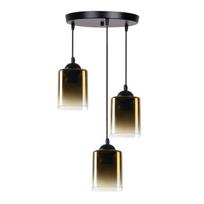 Candellux Lighting Serena, E27, 3 x 40 W, aukso/juodas
