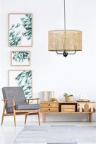 Opviq Chandelier Bermud A8706-4, E27, rudas
