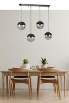 Opviq Chandelier Kure 8711-6, juodas