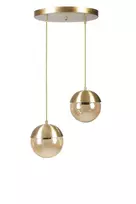 Opviq Chandelier Kure 8709-2, E27, rudas