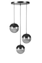 Opviq Chandelier Kure 8711-3, juodas