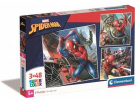 Clementoni Marvel Spider-Man 25316, 3 x 48 det.
