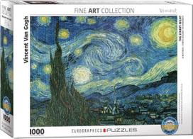 Eurographics Vincentas van Gogas: Žvaigždėta naktis, 1000 det.