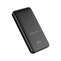 Kruger & Matz KM0904, 10000mAh, QC, PD, juodas (black)