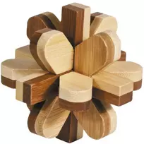 Fridolin bamboo Sniego gniūžtė 3D dėlionė