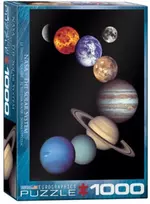 Eurographics NASA Saulės sistema, 1000 det.