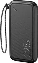 Usams PB56, 10000mAh, 22.5W, Fast Charge, juodas