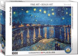 Eurographics Van Gogho Žvaigždėta naktis virš Ronos, 1000 det.