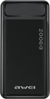 Awei P6K, 20000mAh, juodas (black)