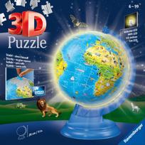 Ravensburger 3D dėlionė Light Up Childrens Globe 11288, 180 det.