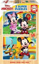 Educa Mickey & Minnie 19287, 2 x 16 det.