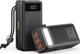 Veger Tank Boost W5001C, 56000mAh, 130W, juodas