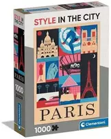 Clementoni Style In The City Paris, 1000 det., 39843