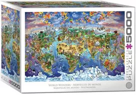 Eurographics Pasaulio stebuklai, 5000 det.