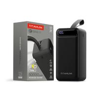 Titanum TPB-741S-B, 50000mAh, 22.5W, juodas (black)